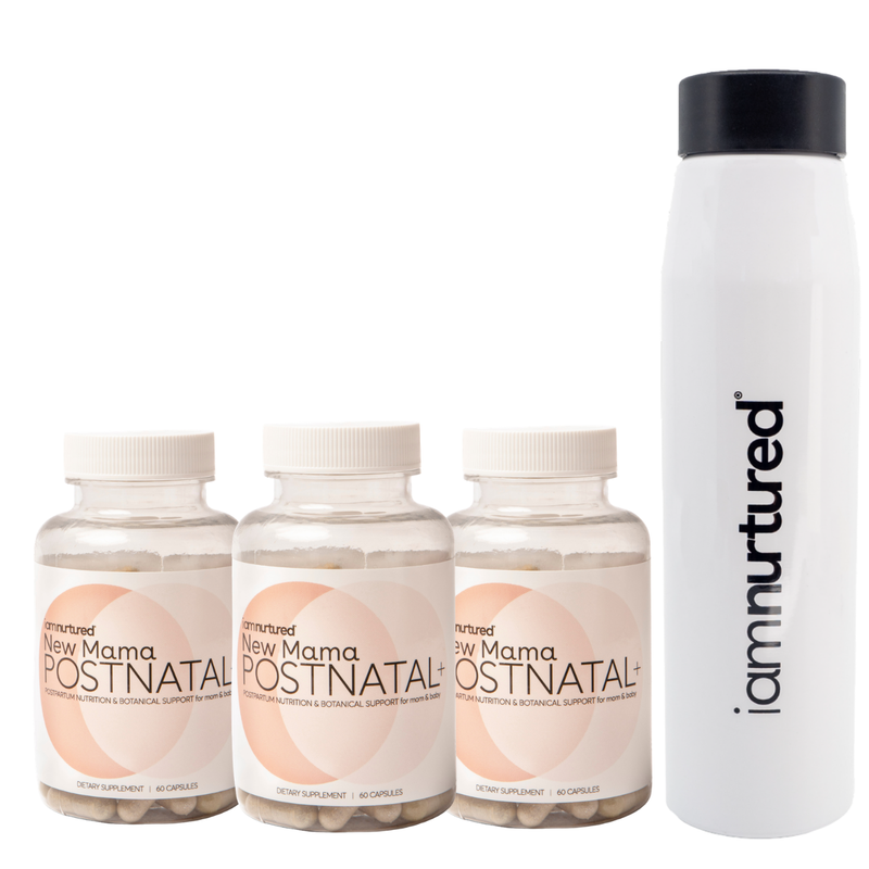 Postnatal+ 3-Month Bundle + Free Water Bottle